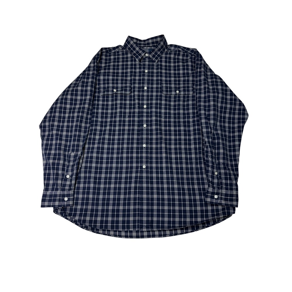 Polo Ralph Lauren Mens XL Whitfield Plaid Button Down Shirt